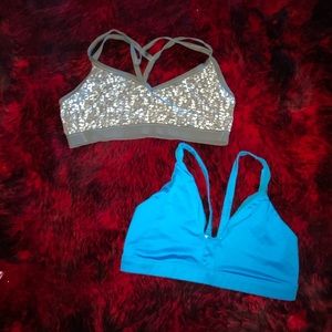 Aerie and Victoria Secret Sports bras
